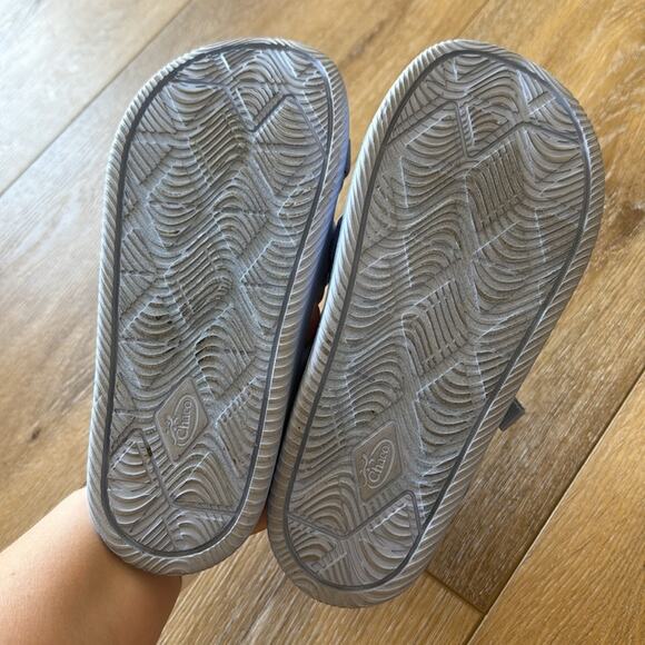 Chaco Chillos Blue Sport Sandals Comfortable Water-Resistant Footwear Big Kids 4 - Picture 6 of 6